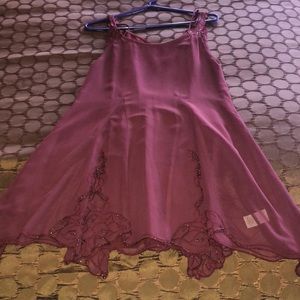 Free people burgundy dress